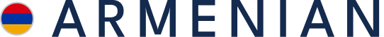 Armenian text logo